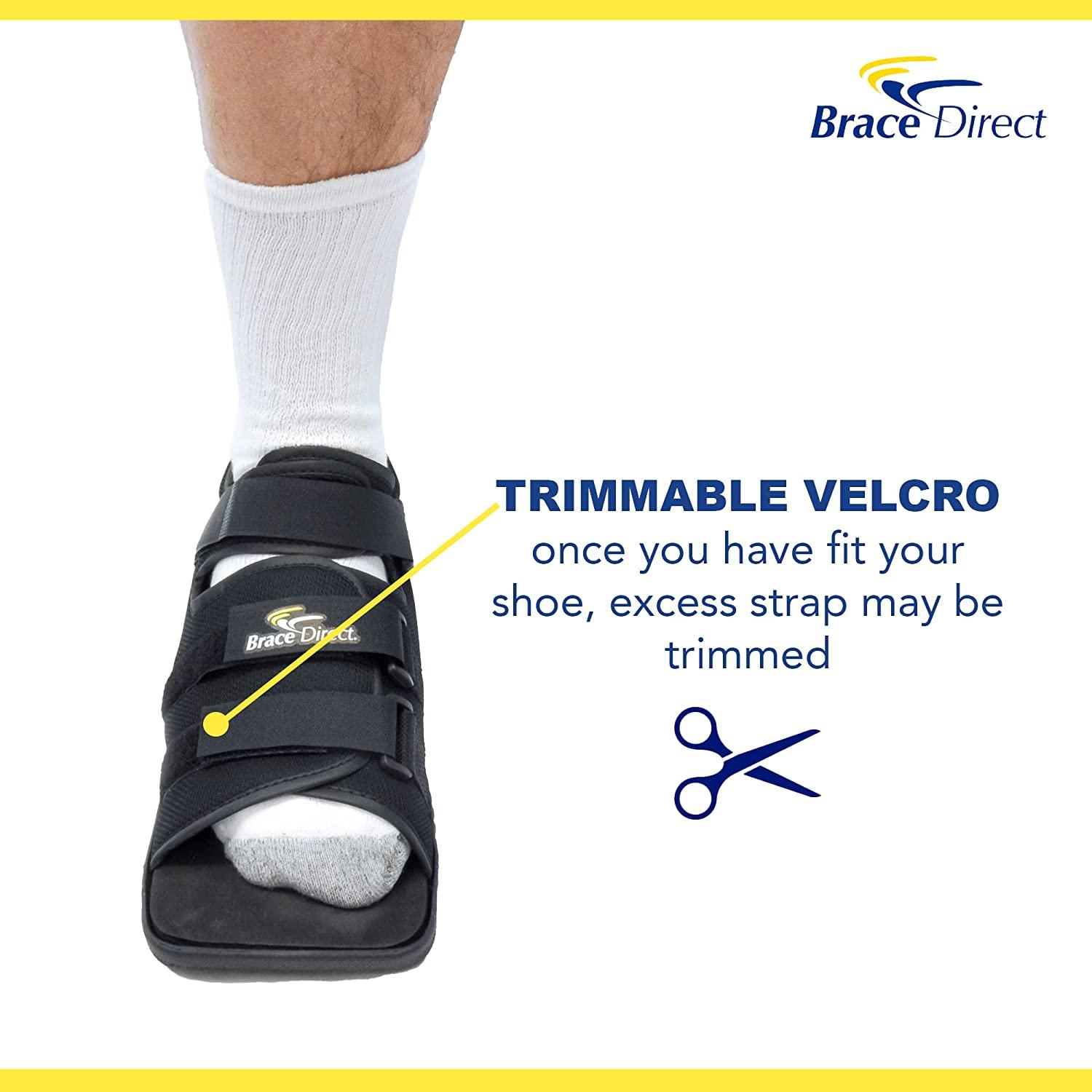 Adjustable Post Op Recovery Shoe for Broken Foot, Stress Fractures