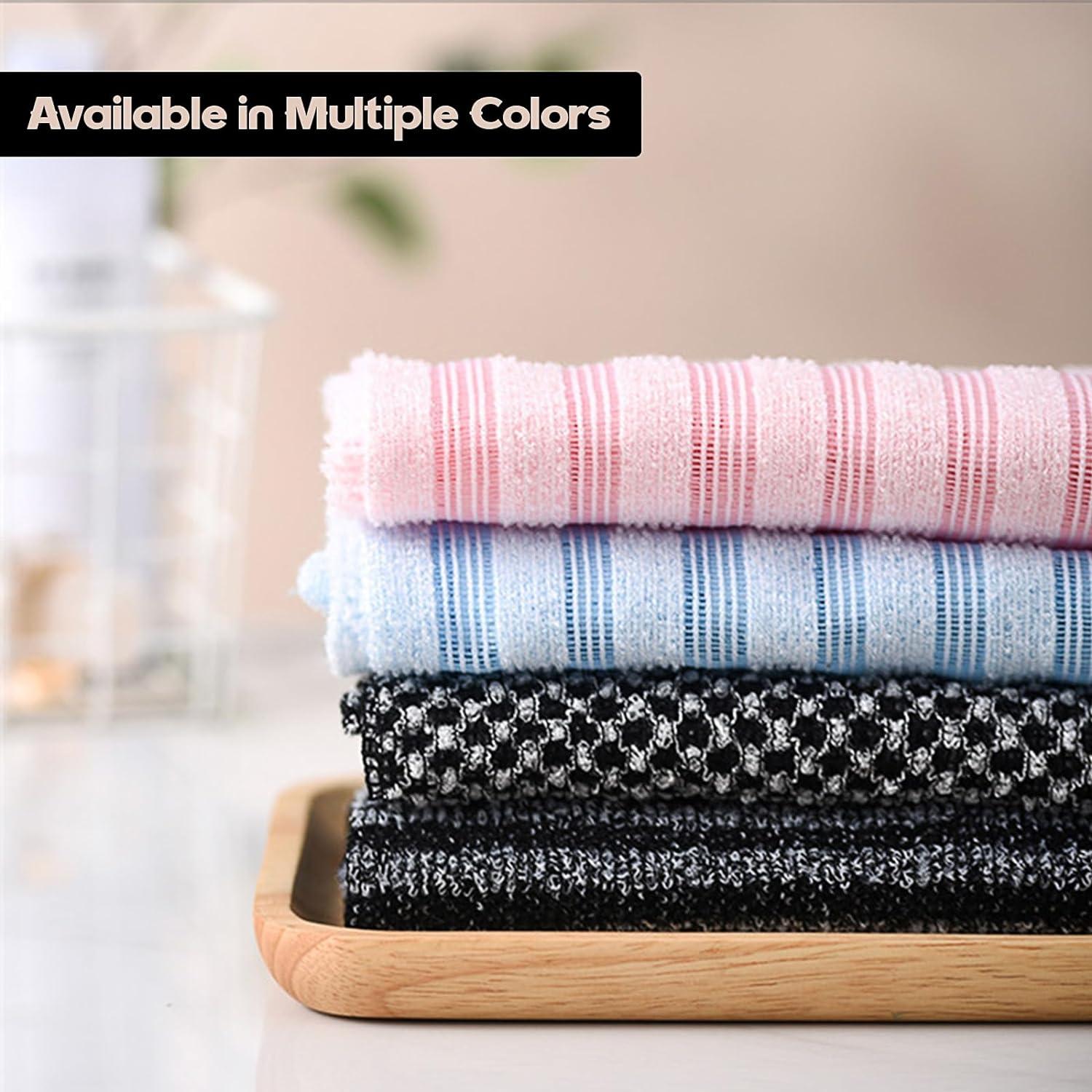 Extra Long Exfoliating Washcloth Exfoliating Washcloth Face Japanese