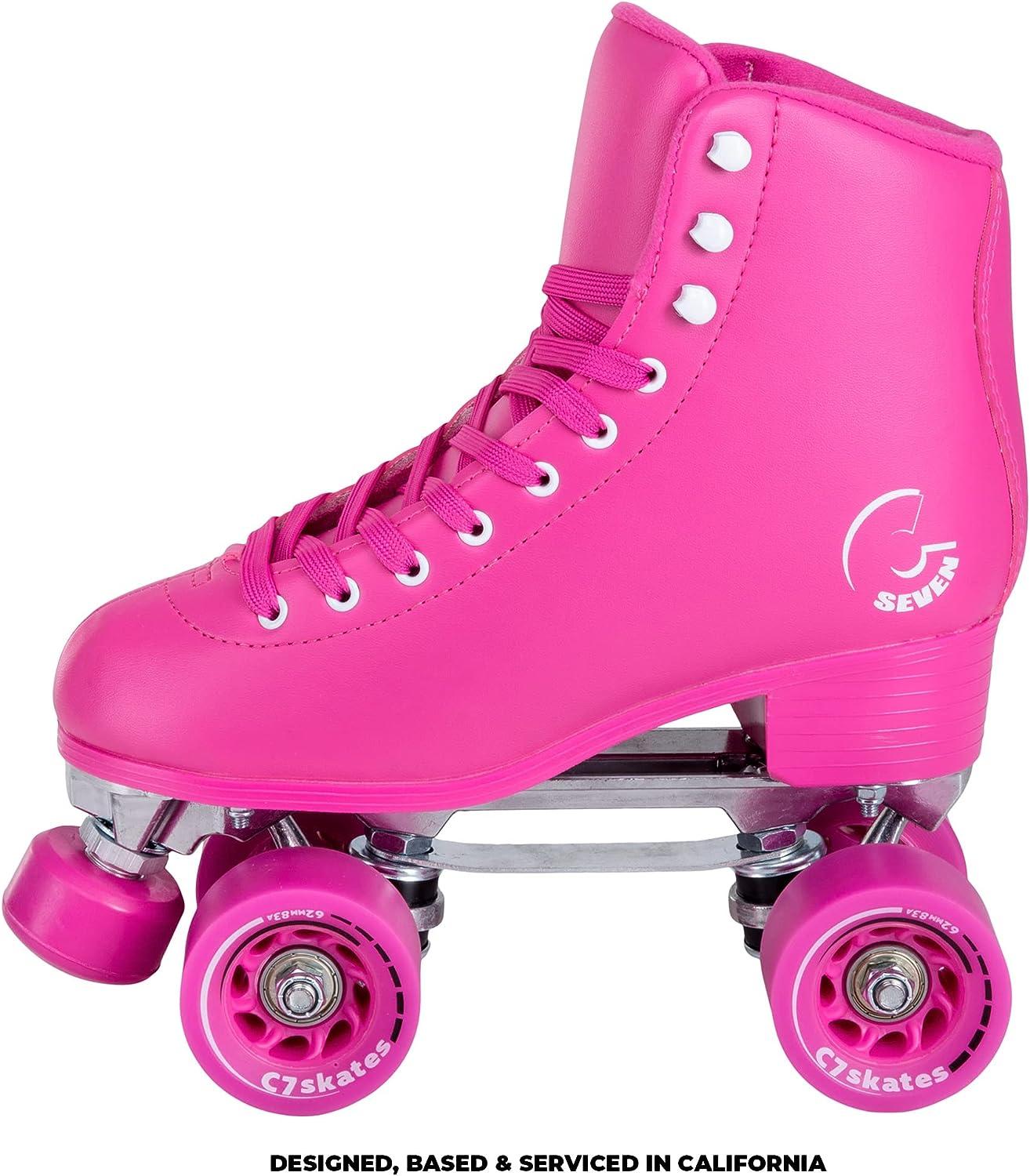 C SEVEN C7skates Dark Magic Quad Roller Skates Moon Rose Women's 7