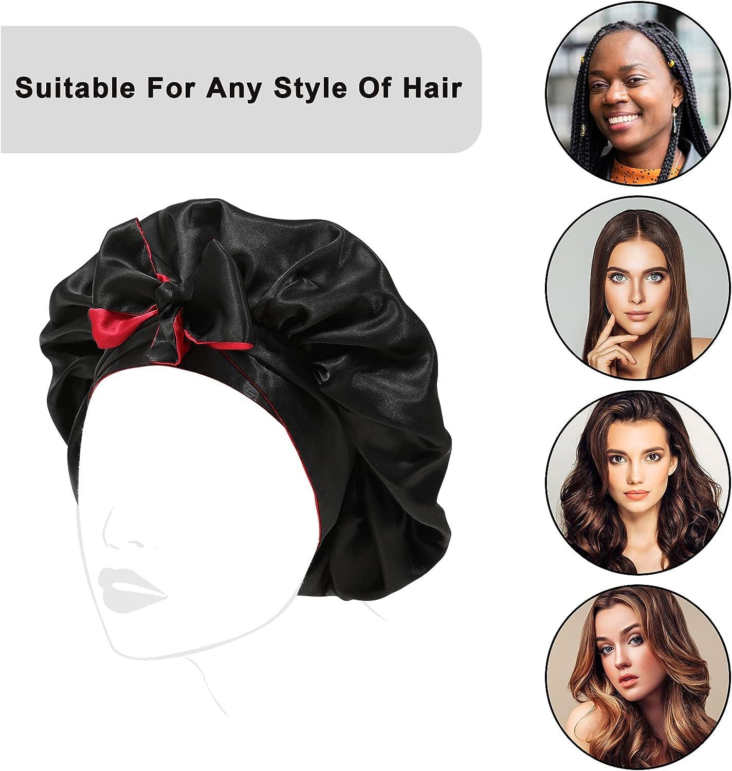 10 Best Hair Bonnets for Natural Hair 2022 - Silk & Satin Hair Bonnets