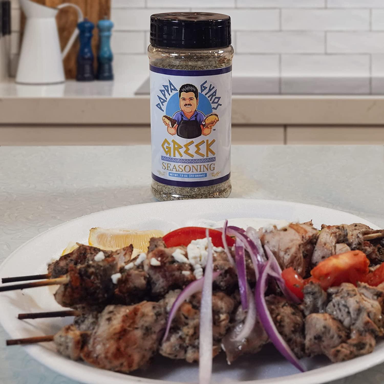 Pappa Gyros All Purpose Greek Seasoning Blend Authentic Mediterranean