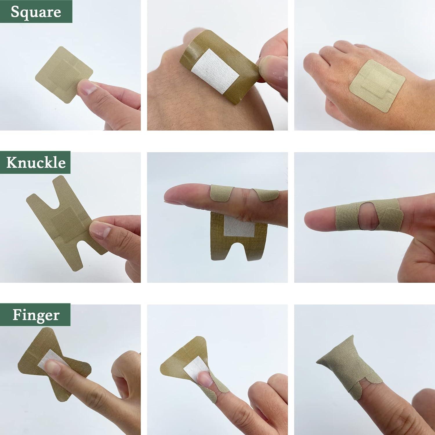 Nepia 75 PCS Tin Boxes Bamboo Bandages for Sensitive Skin Eco Friendly