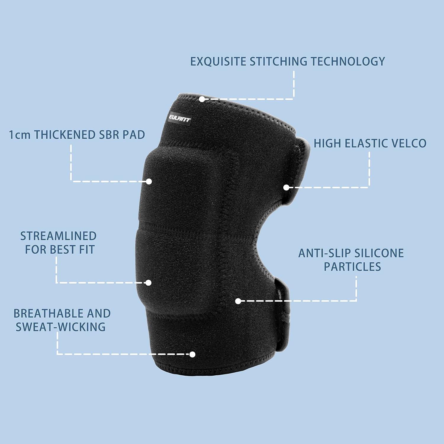 EUALNT Elbow and Knee Pad for Kids Children Protective Knee Brace
