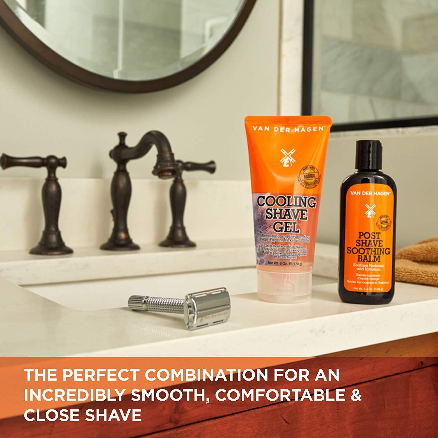 Van Der Hagen Cooling Shave Gel Invigorating NonFoaming Shave Gel