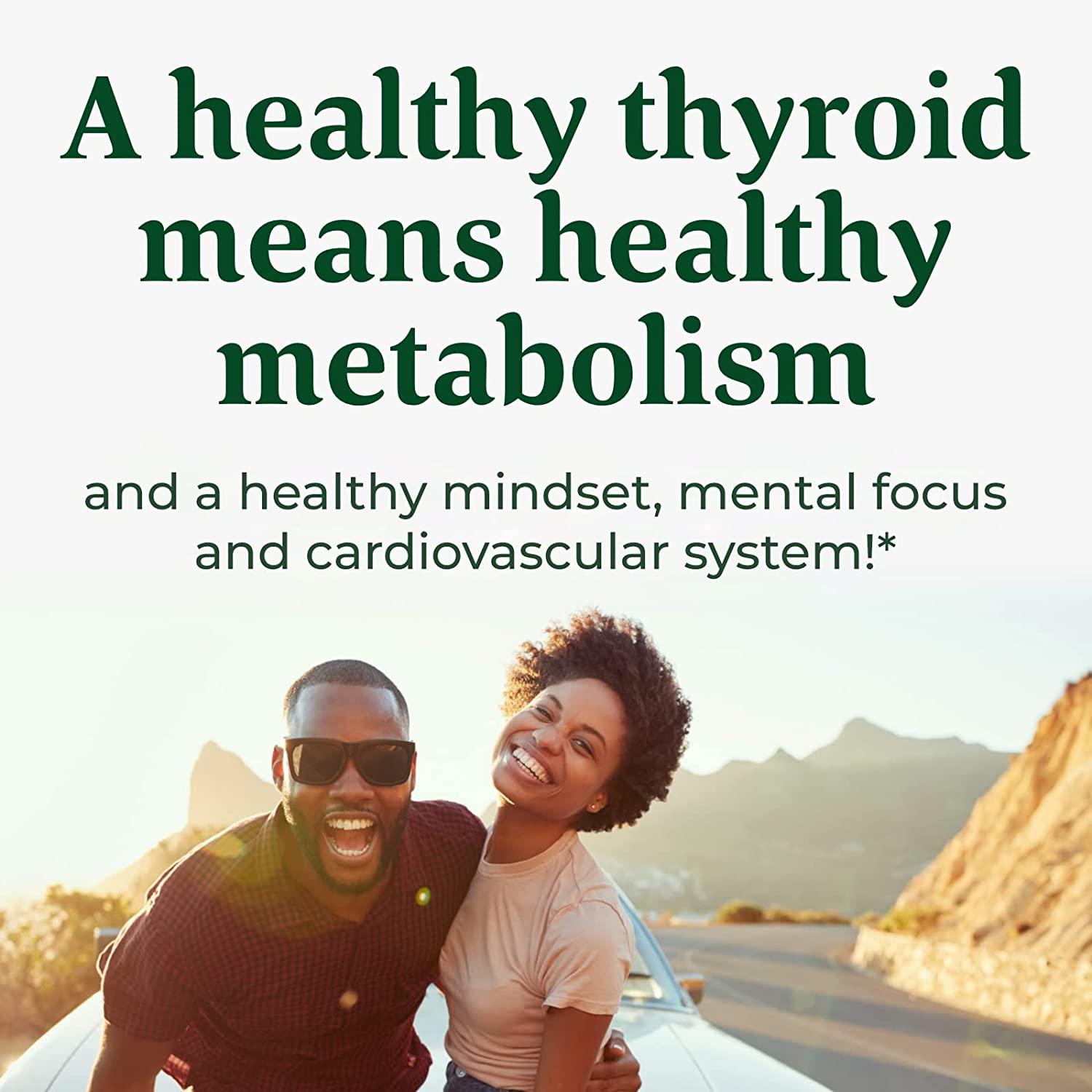MegaFood Thyroid Strength Mineral Supplement for Thyroid Support with