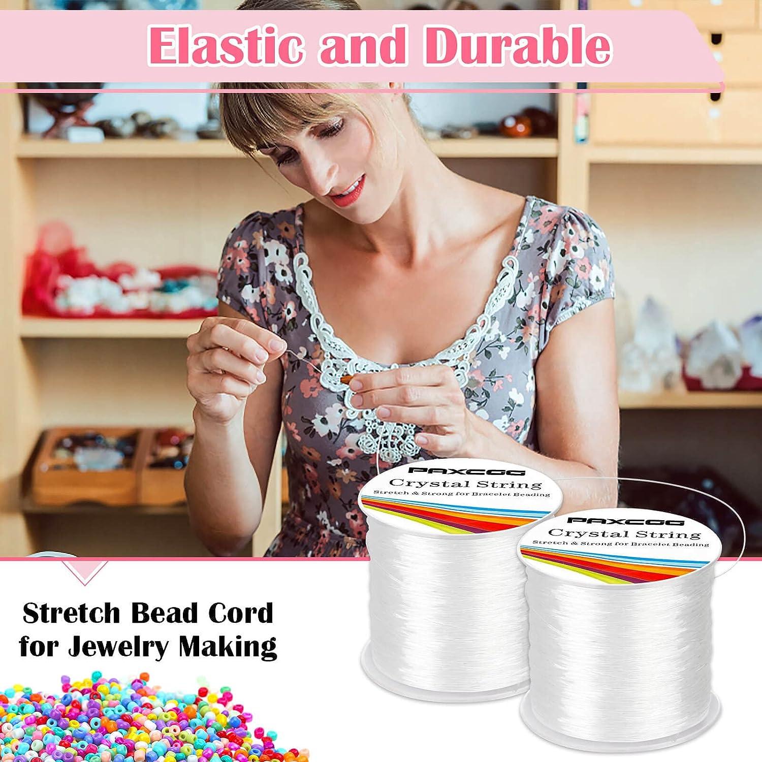 Elastic Bracelet String Cord Stretch Beads Cord For Jewelry Making And  Bracelet Necklace Making