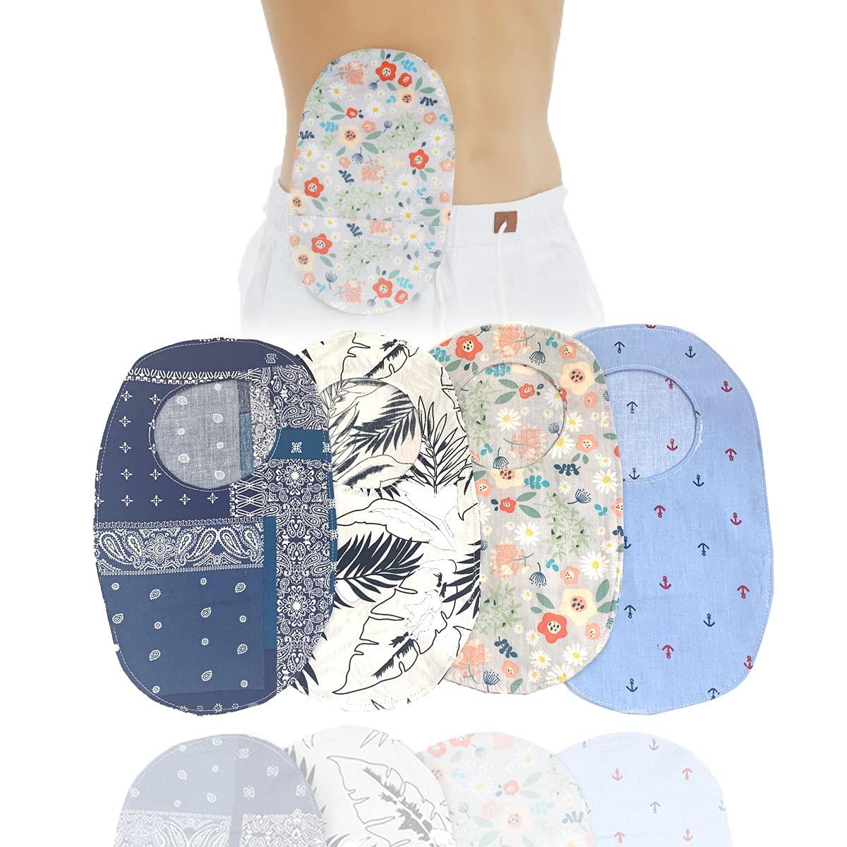 HXCH Colostomy Bag Covers Stretchy Ostomy Support Garment Pouch Sets