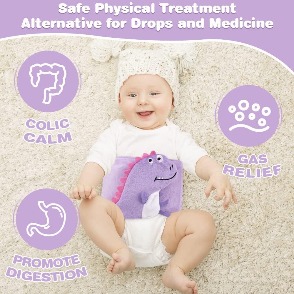 Hilph Baby Colic Relief Reusable Heated Tummy Wrap for Newborns Belly