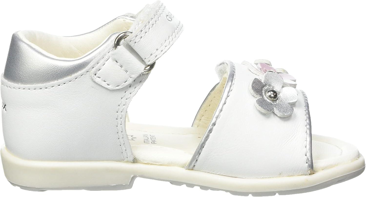Geox ELTHAN GIRL - Sandalias - Navy/silver/azul Marino
