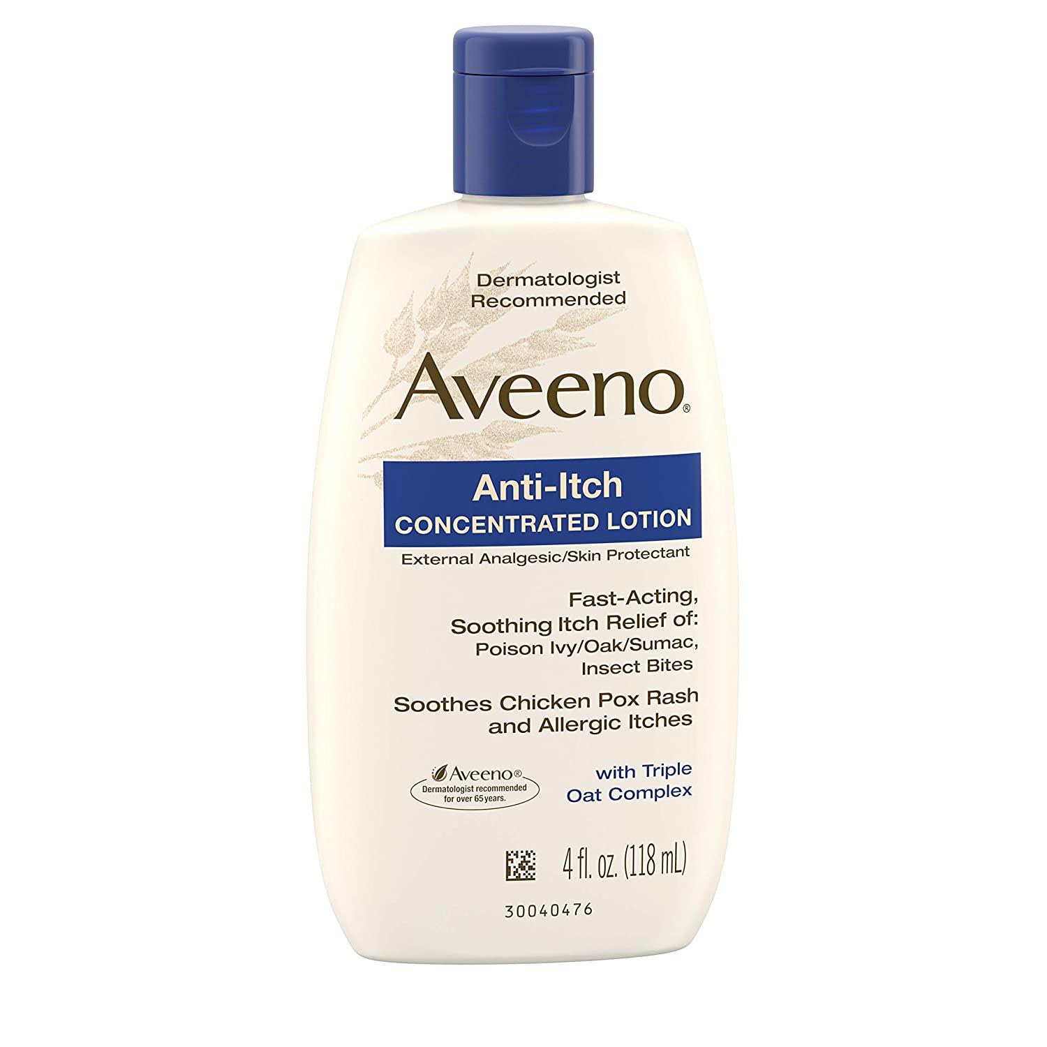Aveeno AntiItch Concentrated Lotion with Calamine and Triple Oat
