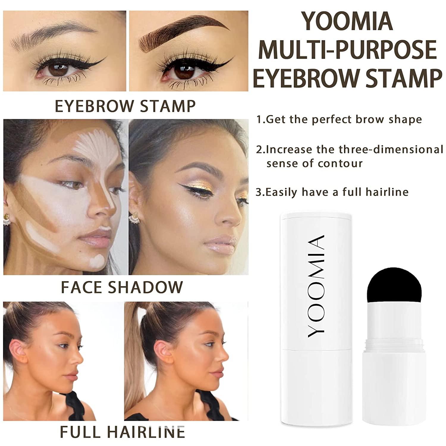 Eyebrow Stamp Stencil Kit Brow Stamp Shaping Kit Waterproof Prefect