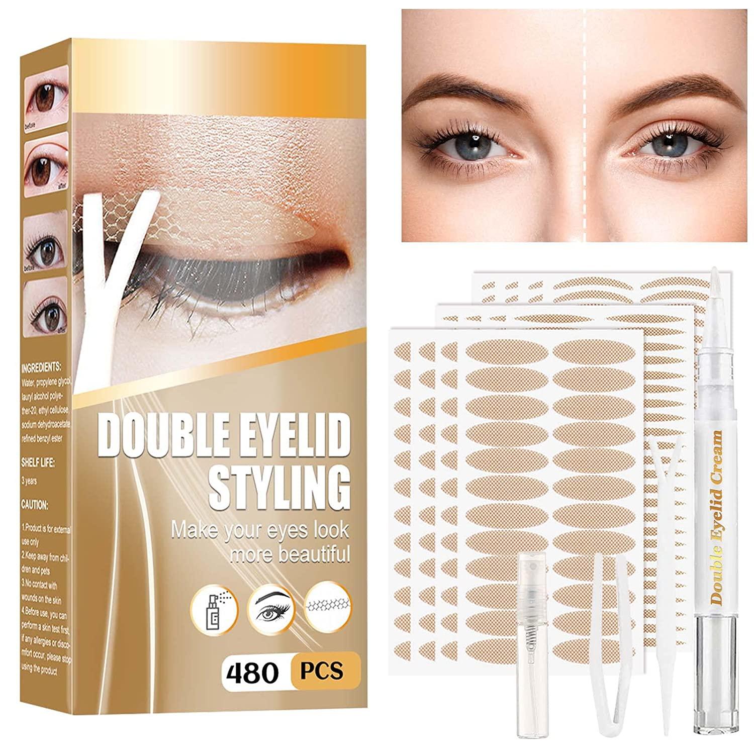 Eyelid Tape, Invisible Eyelid Lifter Strips, Breathable&Waterproof, for