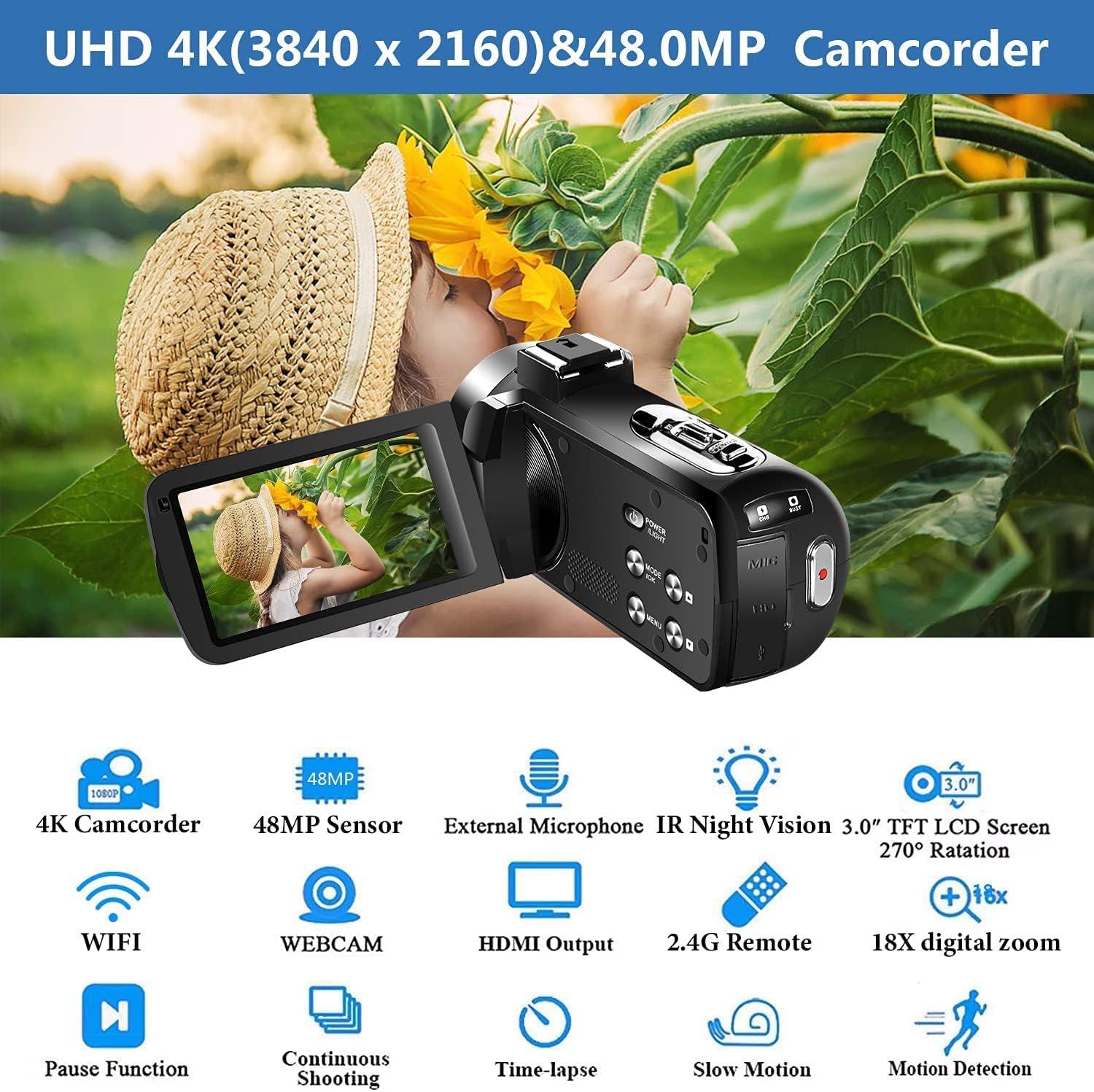 yisence camcorder
