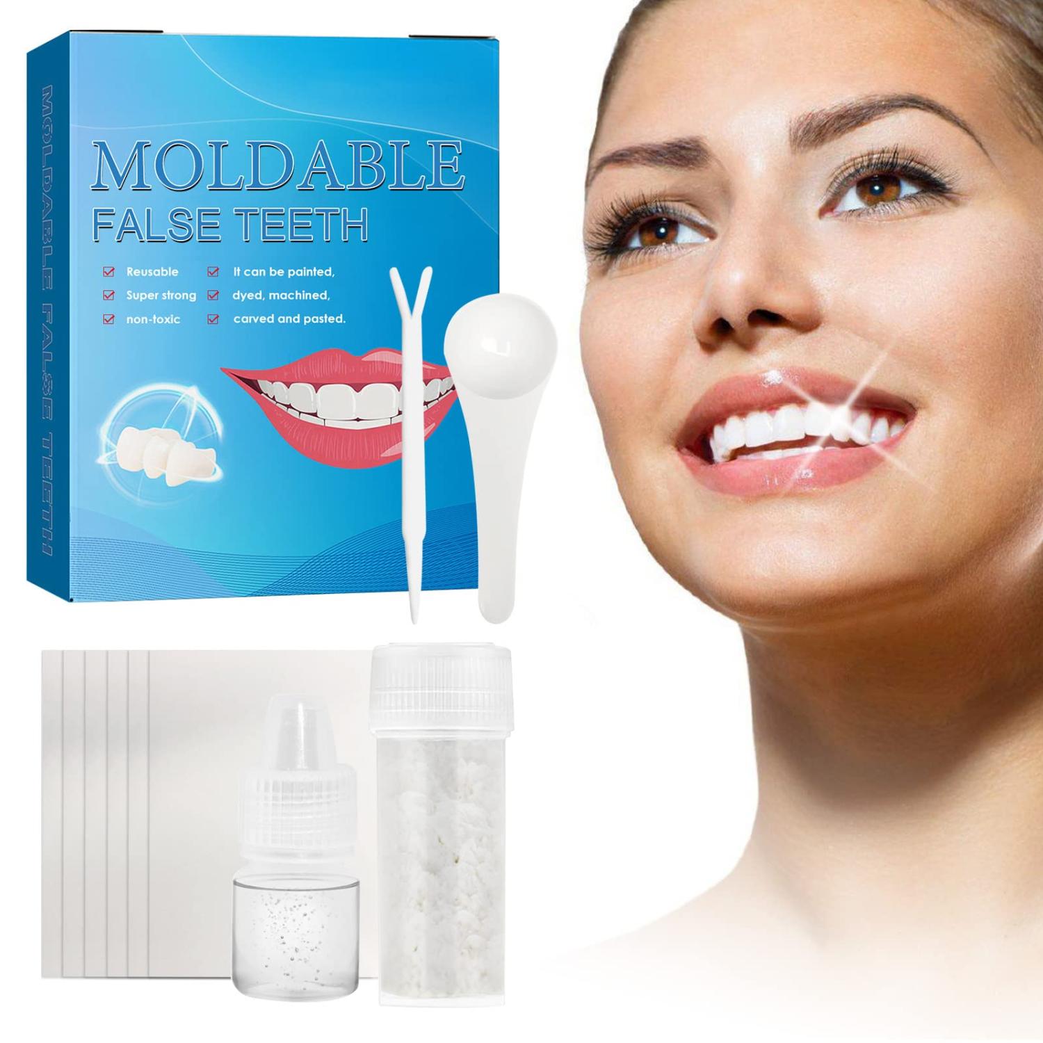 DIY Tooth Repair Kit Moldable Dental Care for Missing & Broken Teeth