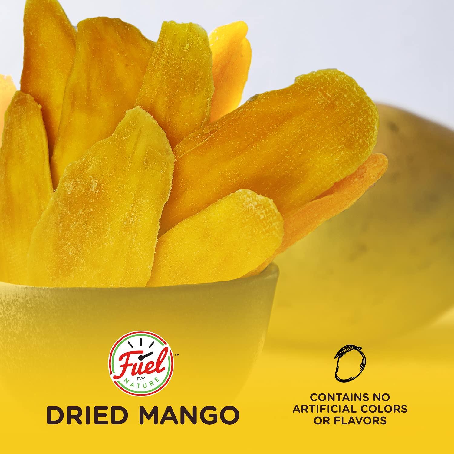Dried Mango Slices by Fuel By Nature, Healthy High Energy Snacks, Mango