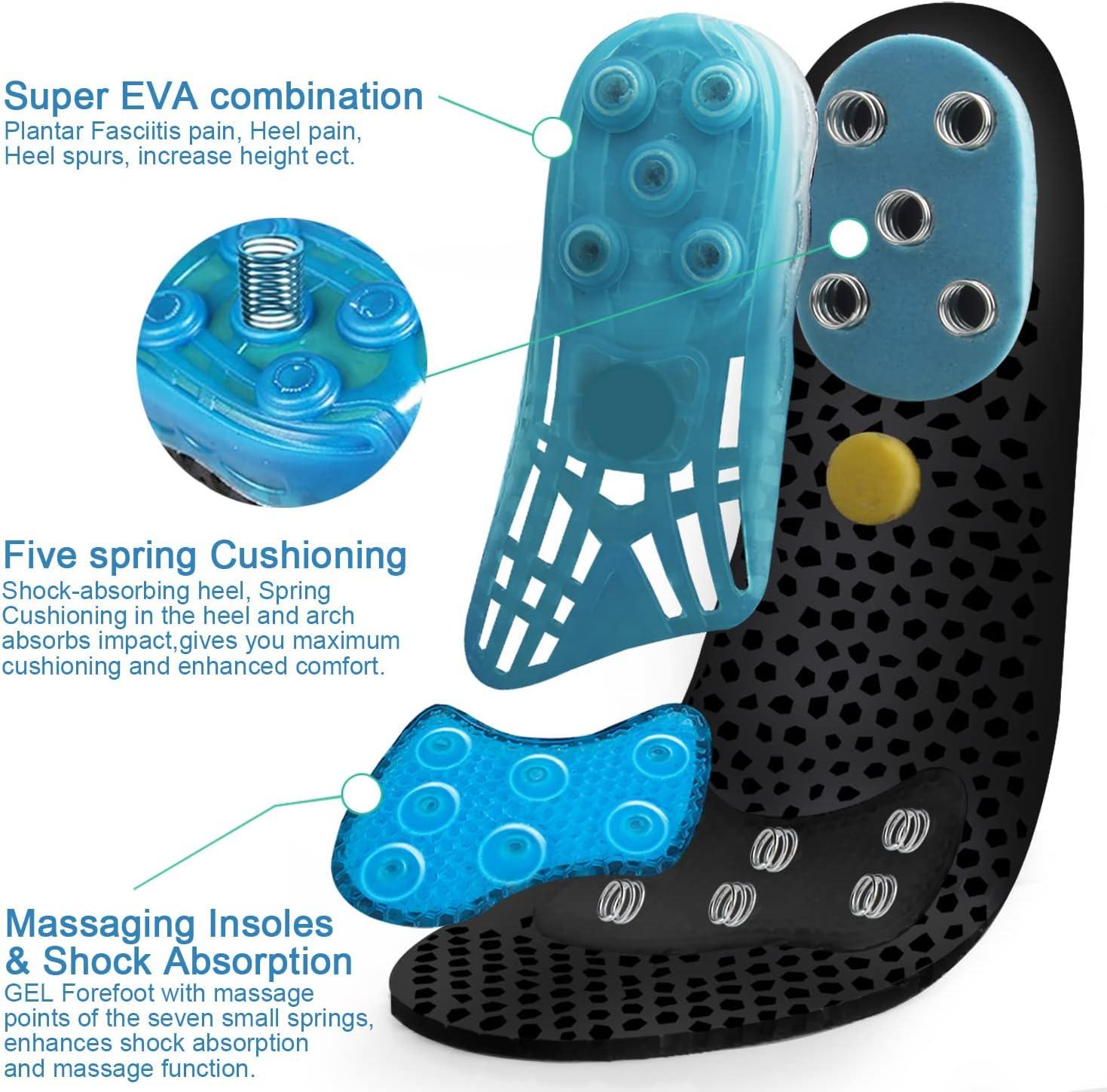 Silica Gel Sport Shoe Insole MARRDO Spring Cushioning Shock - Main Image