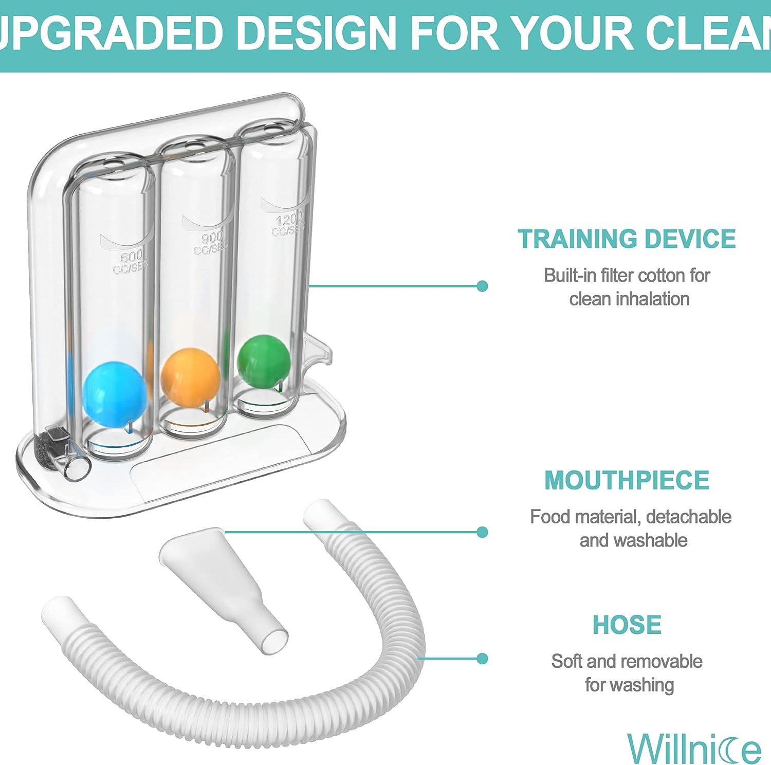 Willnice Breathing Training Device Daily Exercise Tool for Natural