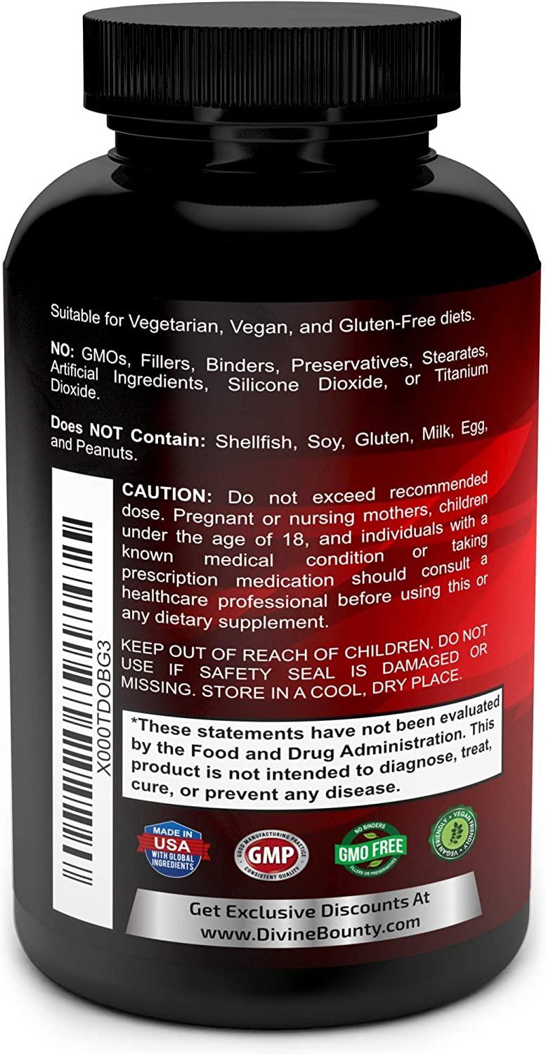 Glucosamine Sulfate Supplement (2000mg per Serving) with MSM 240