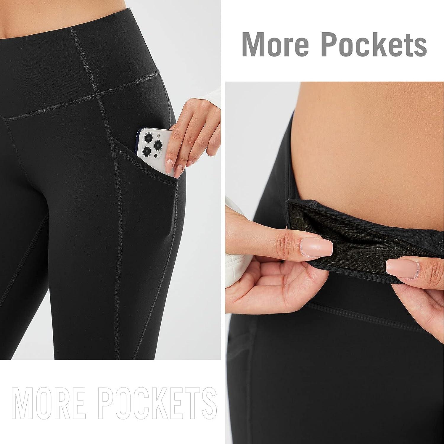 Women's Flare Leggings V Crossover High Waist Casual Workout Bootcut Yoga  Pants with Pockets