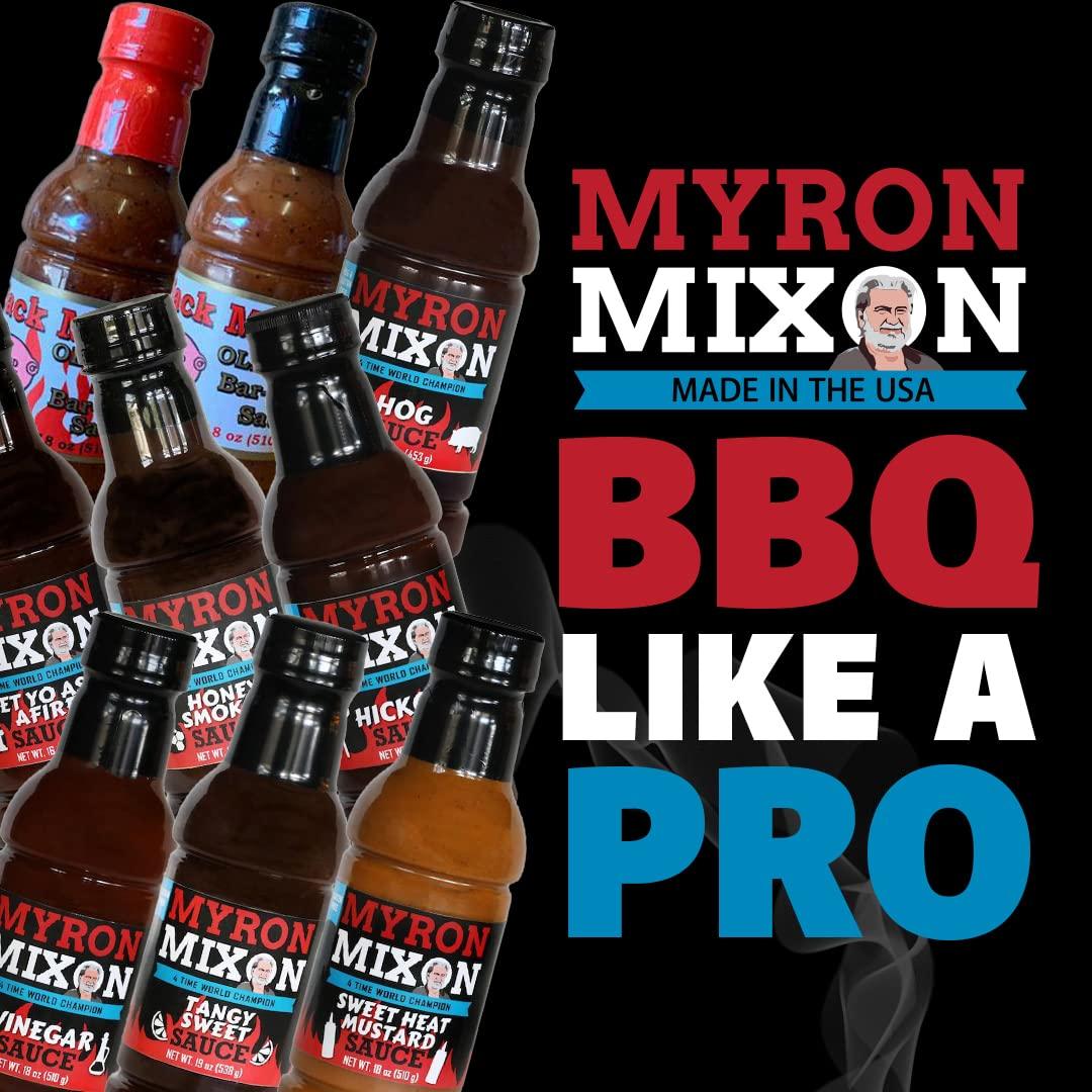 Myron Mixon BBQ Sauce Vinegar Champion Pitmaster Recipe Gluten