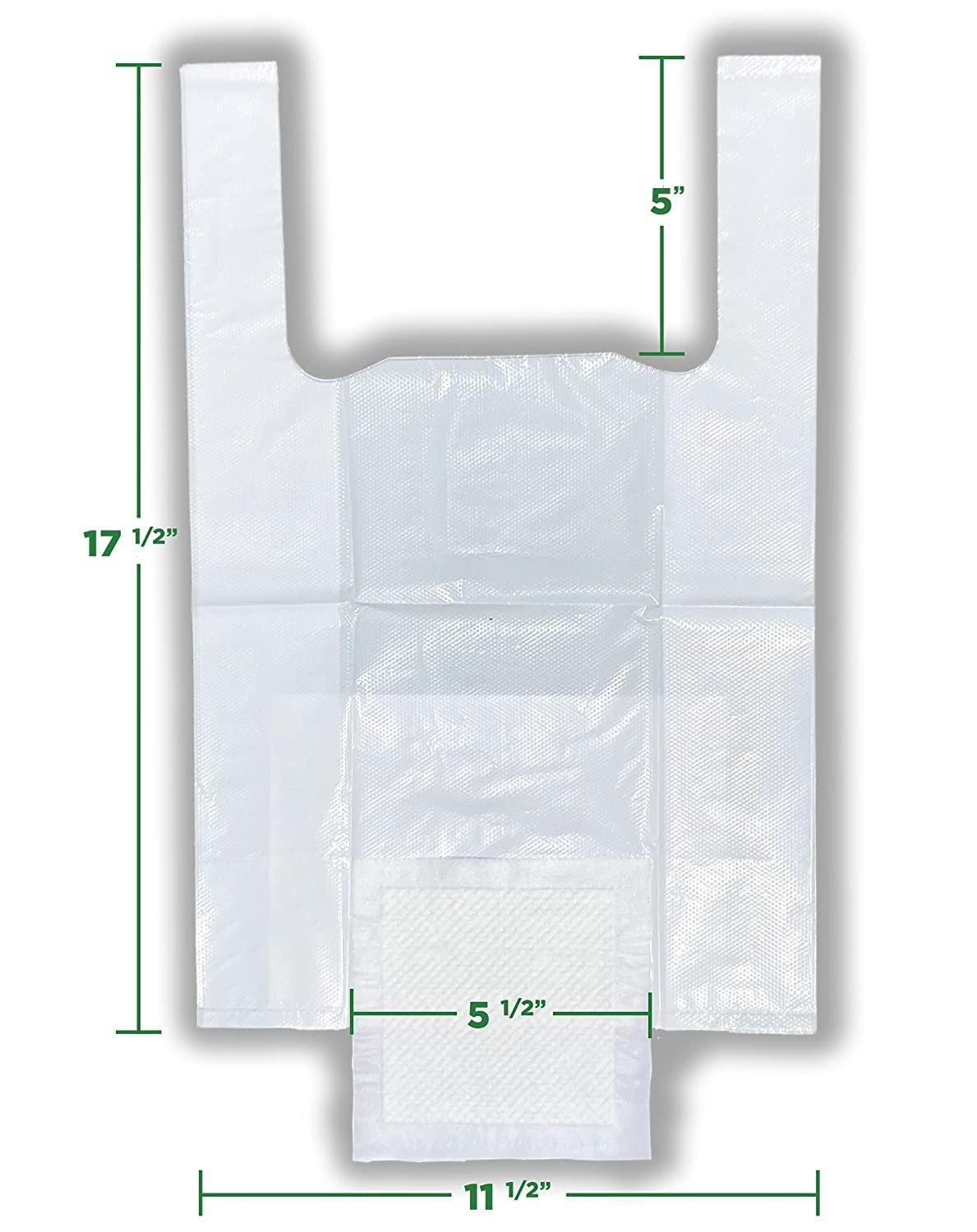 60 Refill Potty Bags Absorbent, Disposable Potty Liners Compatible