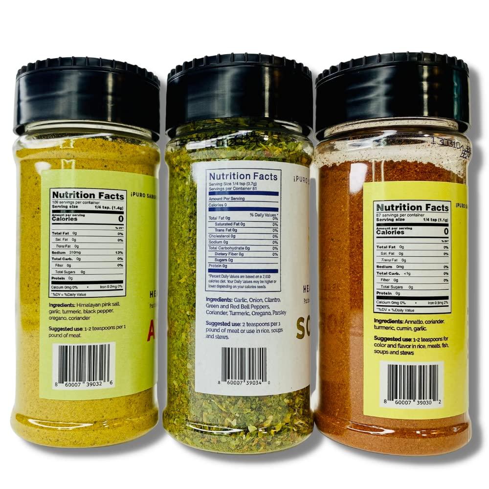 Healthy Rican Herbs Spice Seasoning Mix Non GMO No Preservatives MSG