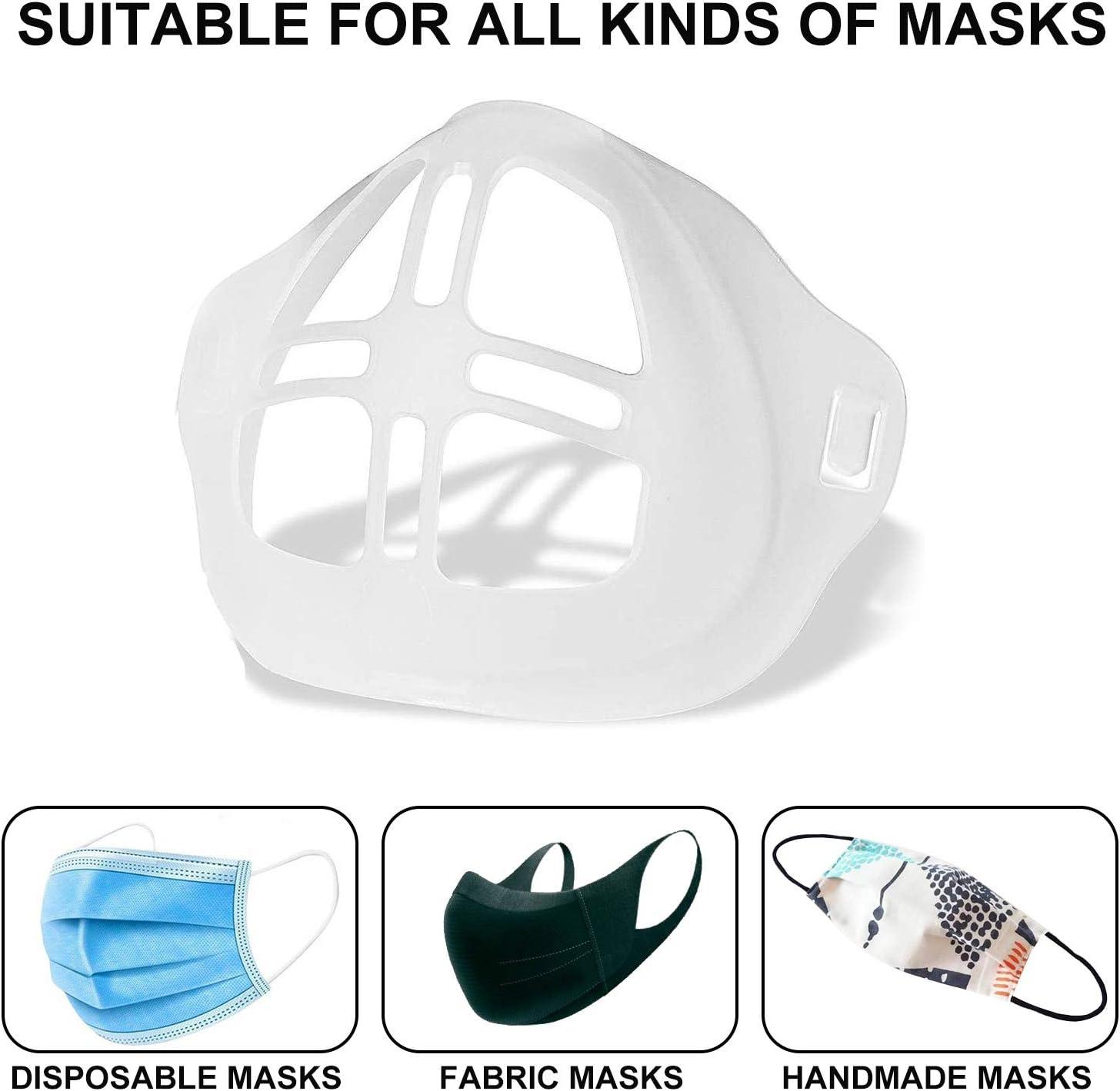 Face Bracket for Mask 3D Silicone Mask Bracket for Comfortable Mask