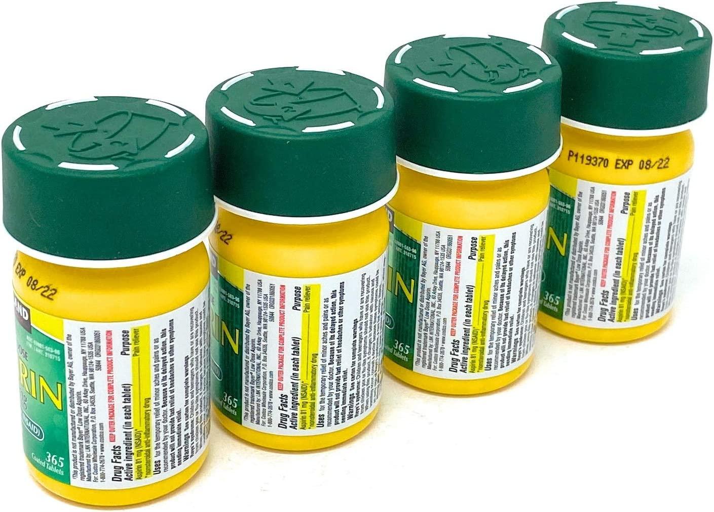 KIRKLAND SIGNATURE Low Dose Aspirin 1460 Count (4 Pack)