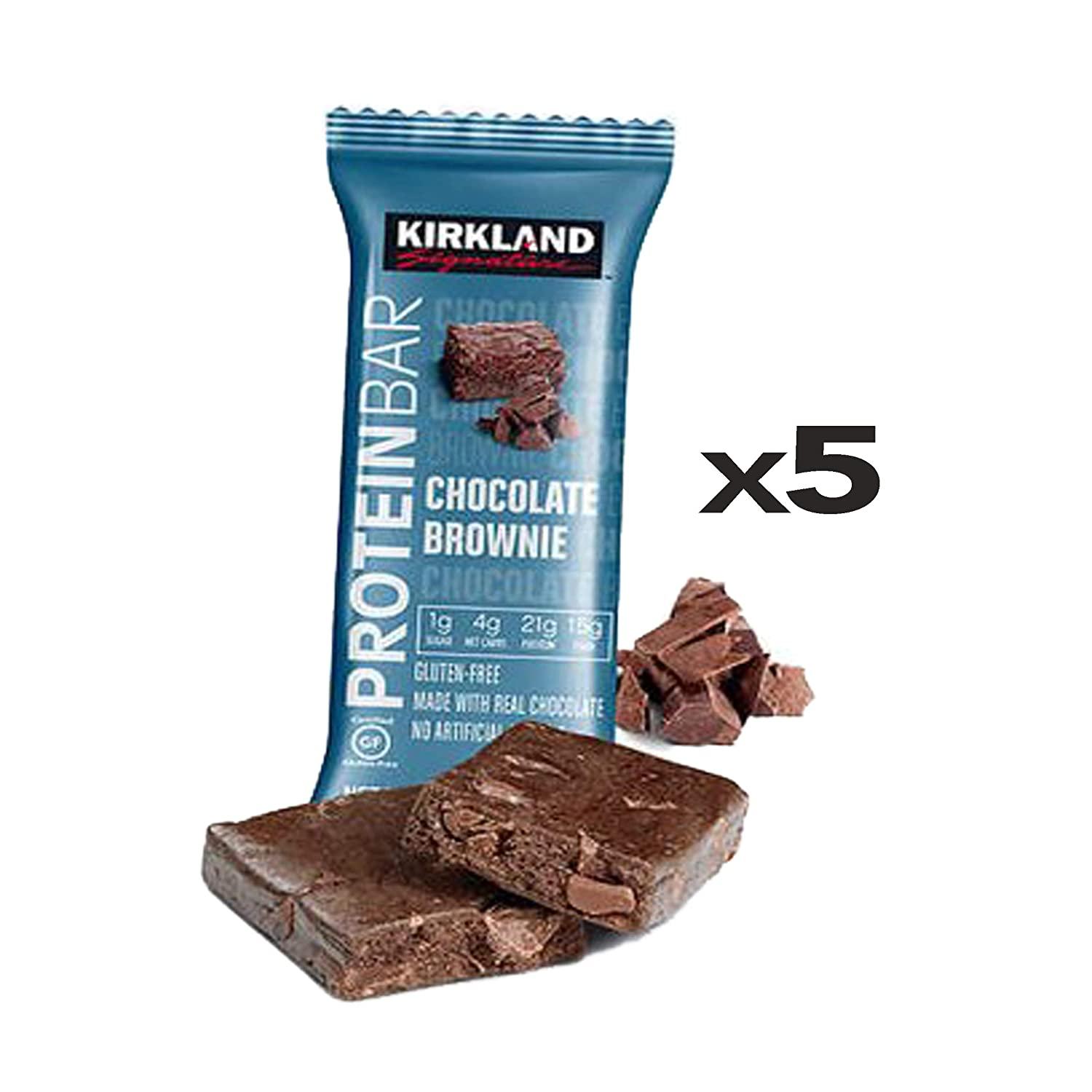 Kirkland Signature Protein Bars Variety Pack (20 Count) 5 of Each, All