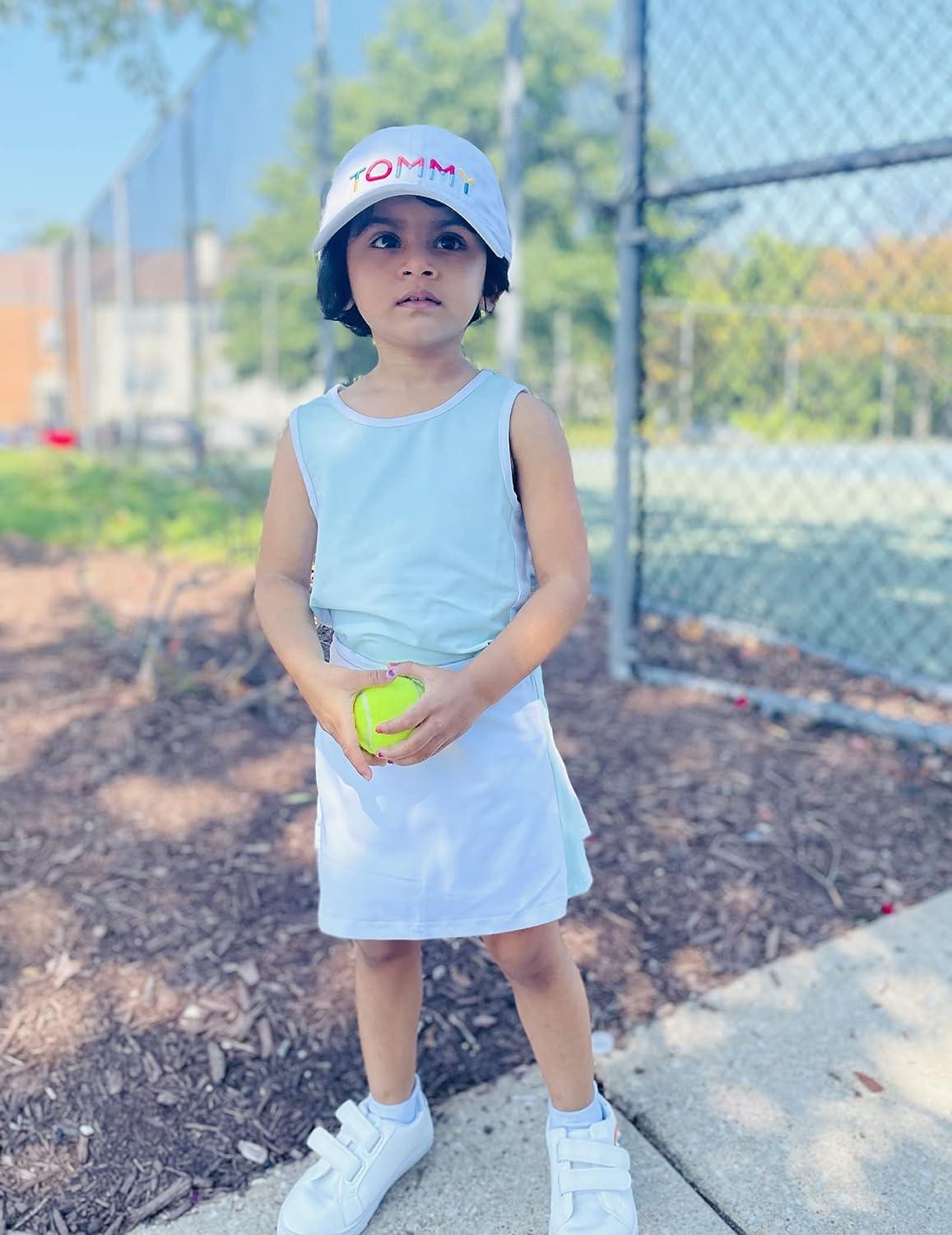 Zaclotre Girls Tennis Golf Dress Outfit Athletic Dress with