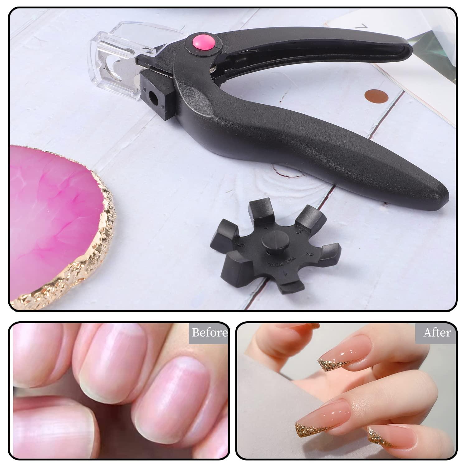 Titanium Nail Art Clipper Edge Cutters Trimmer False Nail Tips Scissor  Manicure Tools