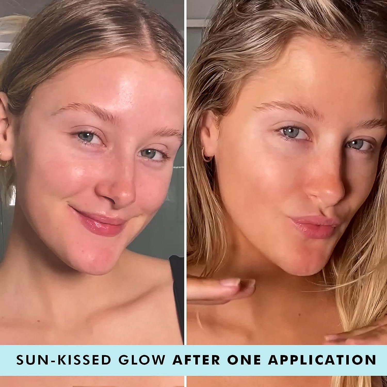 Self Tanning Drops Face Self Tanner Drops Medium Color Bronzer