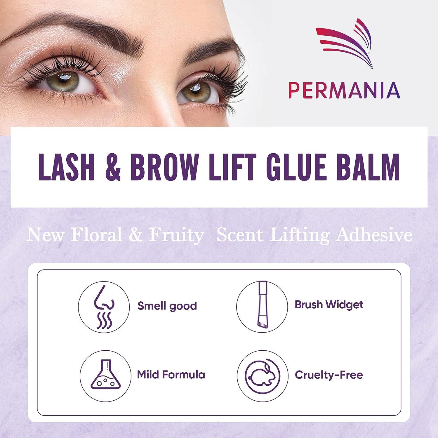 PERMANIA Lash Lift Balm 2023 New Eyelash Lifting Adhesive 0.35oz/10g