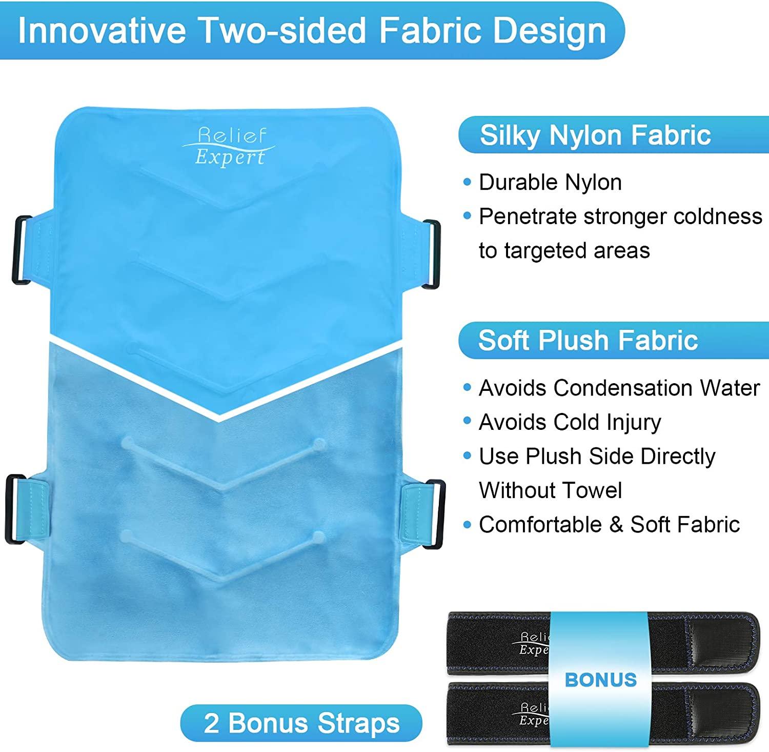 Relief Expert XXL Back Ice Pack (13x21) Reusable Cold Compress for