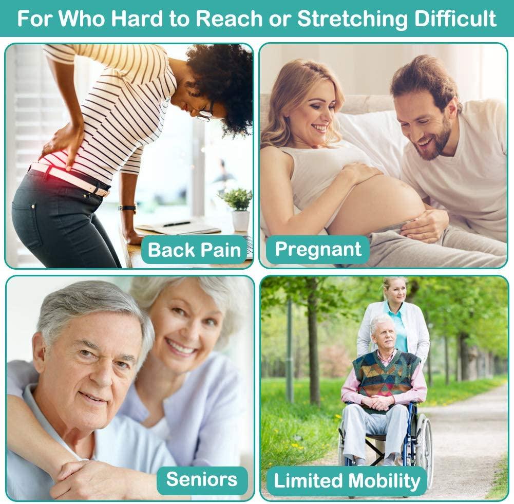 Toilet Aid Wiper Bathroom Buddy Wiping Self Assist Tool Long Reach