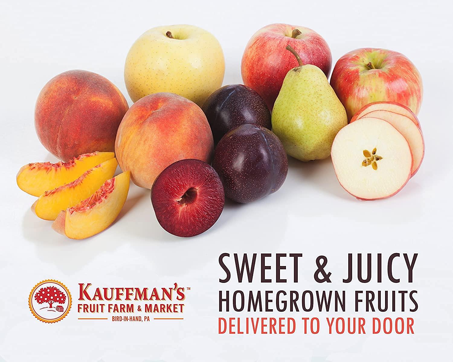 Kauffman Orchards Fresh Mcintosh Apples, HandPicked NewCrop WaxFree