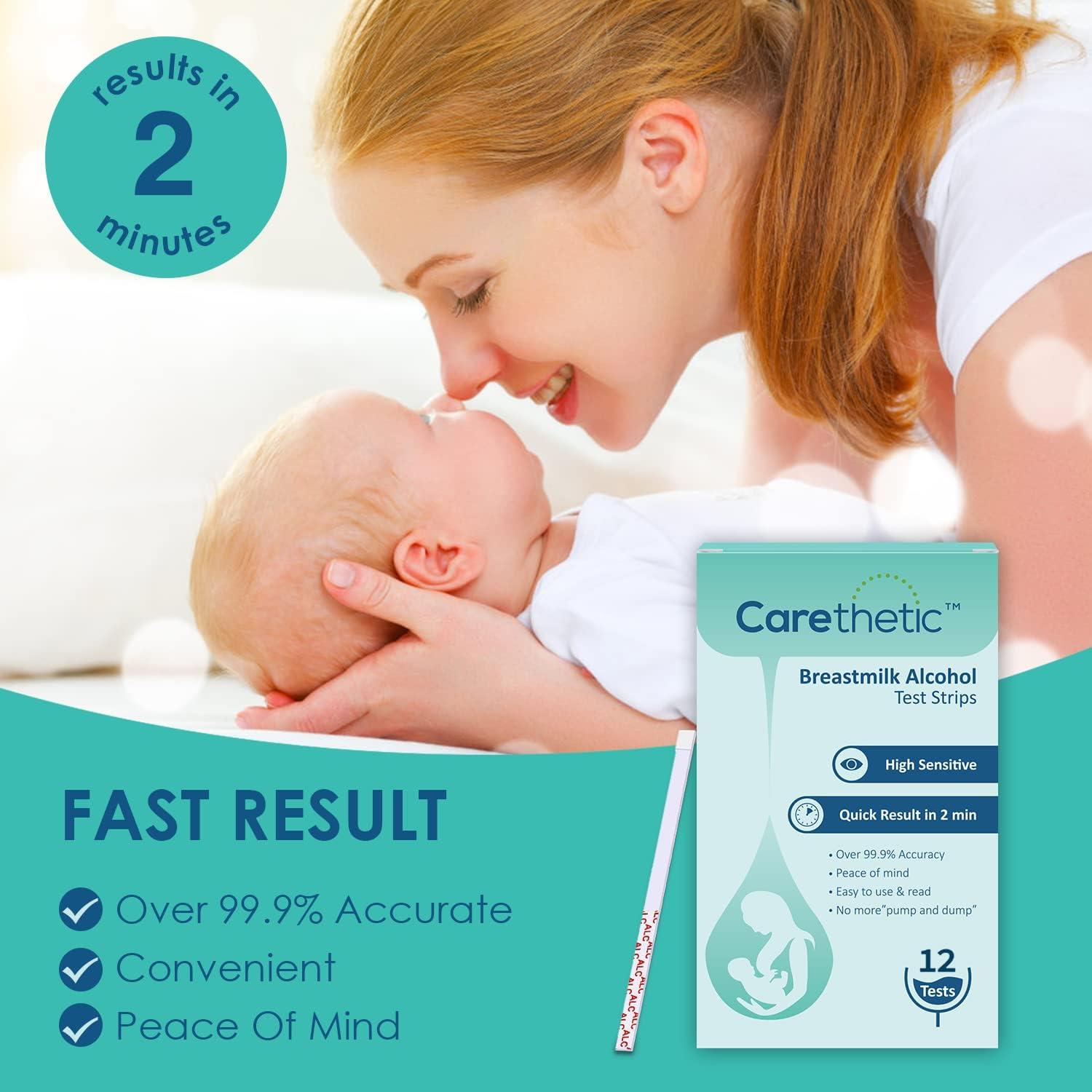 Alcohol Detection Strips Breast Milk Carethetic Highly Sensitive