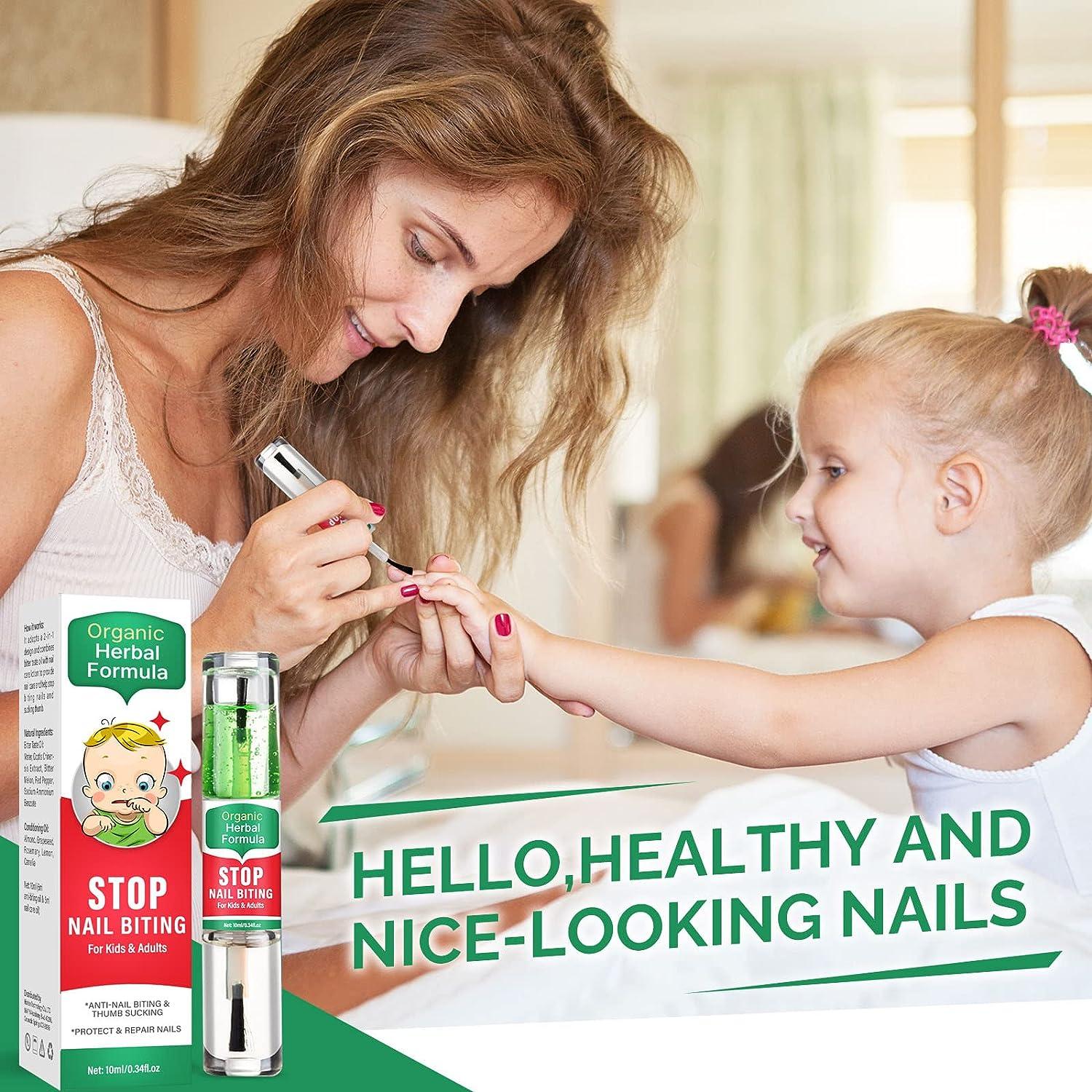 Buy Stop Nail Biting Finger Spray - Ideal Stop Biting Nails Spray: Nail  Biting Prevention for Adults & Kids, Also A Thumb Sucking Prevention for  Children & Adults - Anti Nail Biting