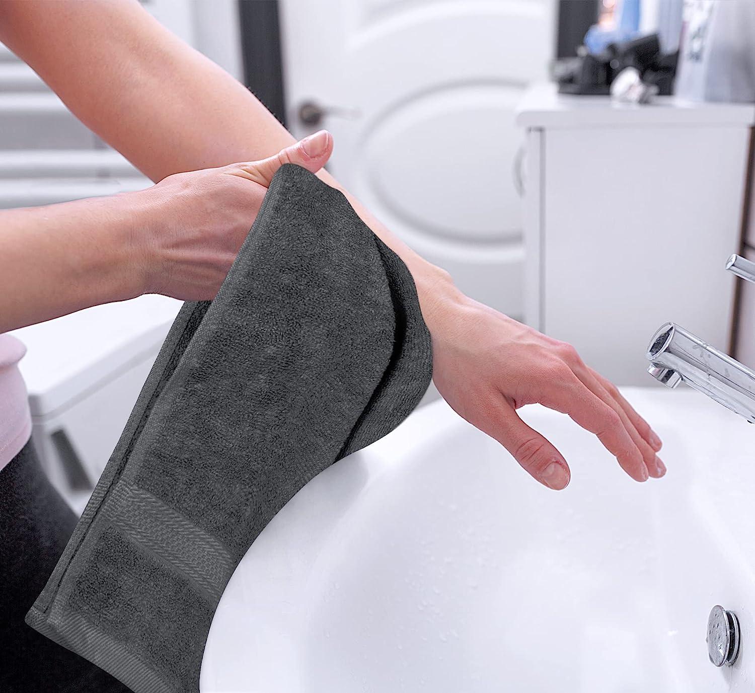 Utopia Towels 6 Pack Premium Hand Towels Set, (16 x 28 inches) 100