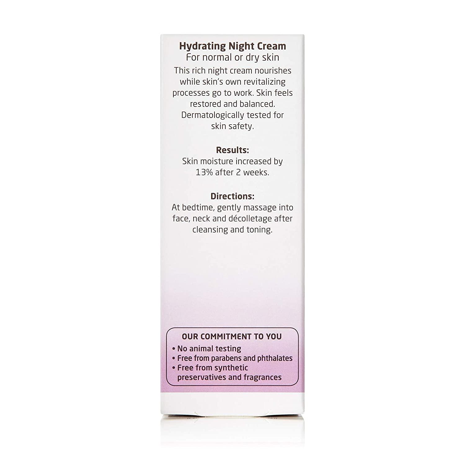 Weleda Hydrating Night Face Cream 1 Fluid Ounce Plant Rich Moisturizer