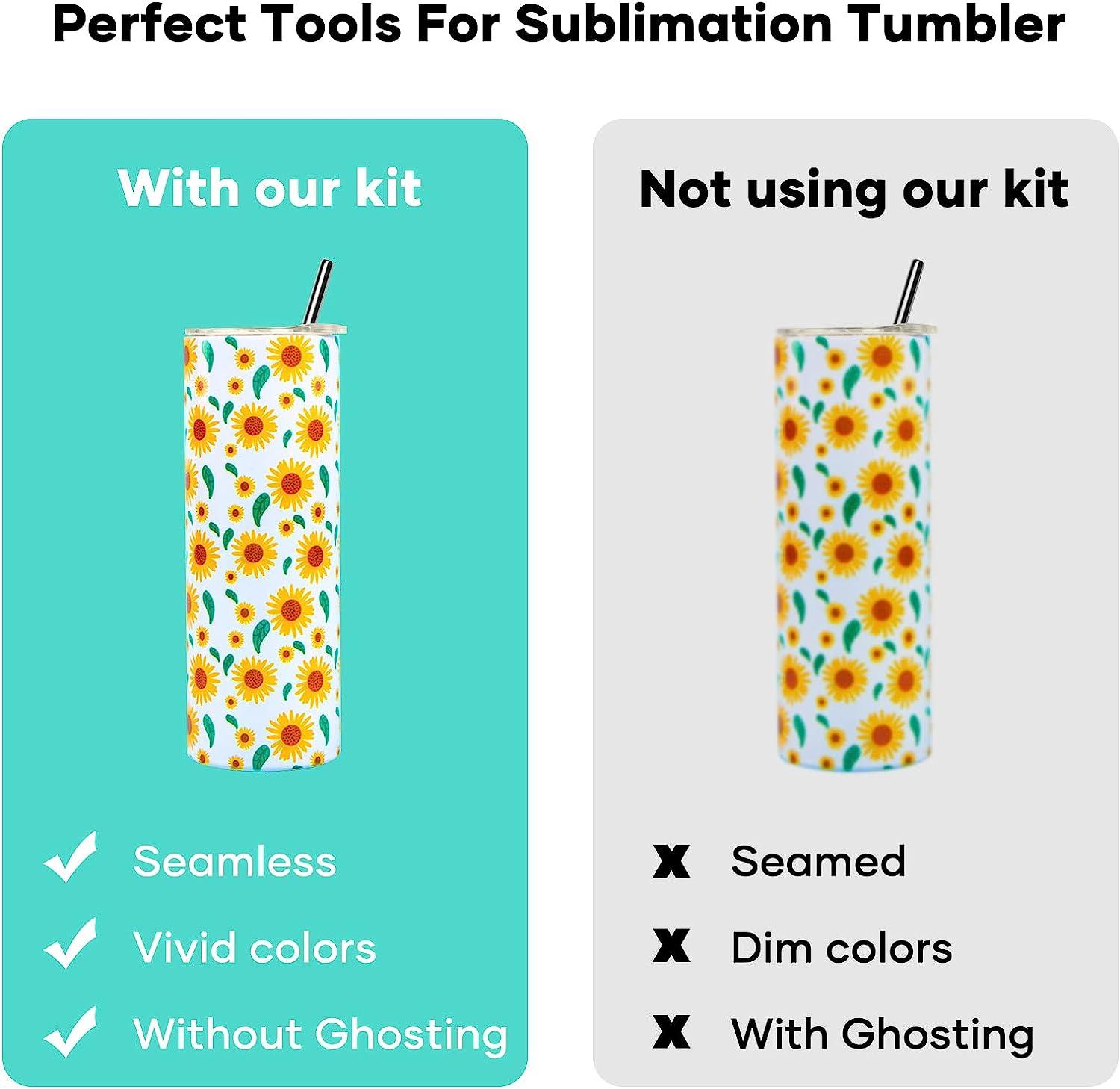 Silicone Bands for Sublimation Tumbler Shrink Wrap Sublimation