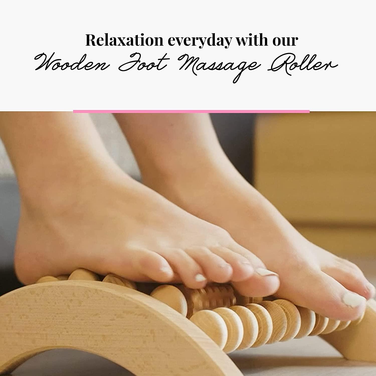 Wooden Foot Massager (Multi-Roller) - Tuuli Shop - View #6