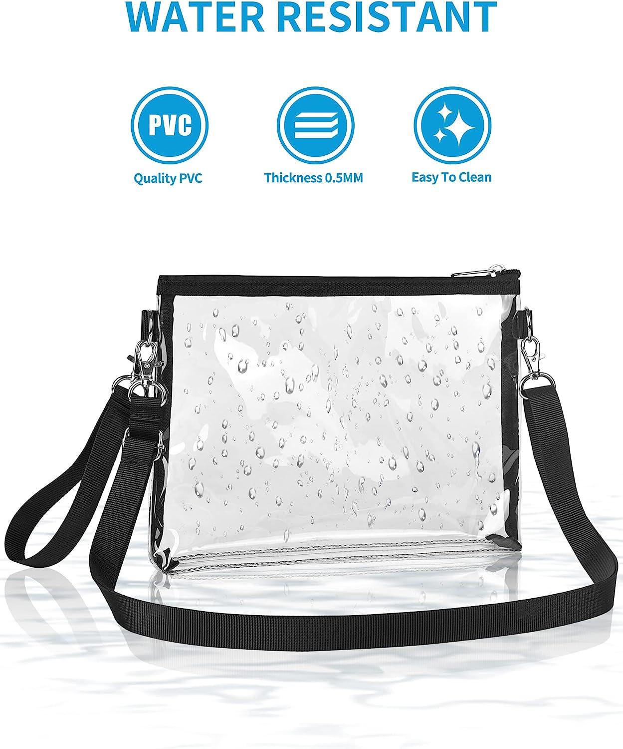 Clear Bag Clear Purse For Stadium Approved Clear Crossbody New Bag Fanny  P0J8 | eBay
