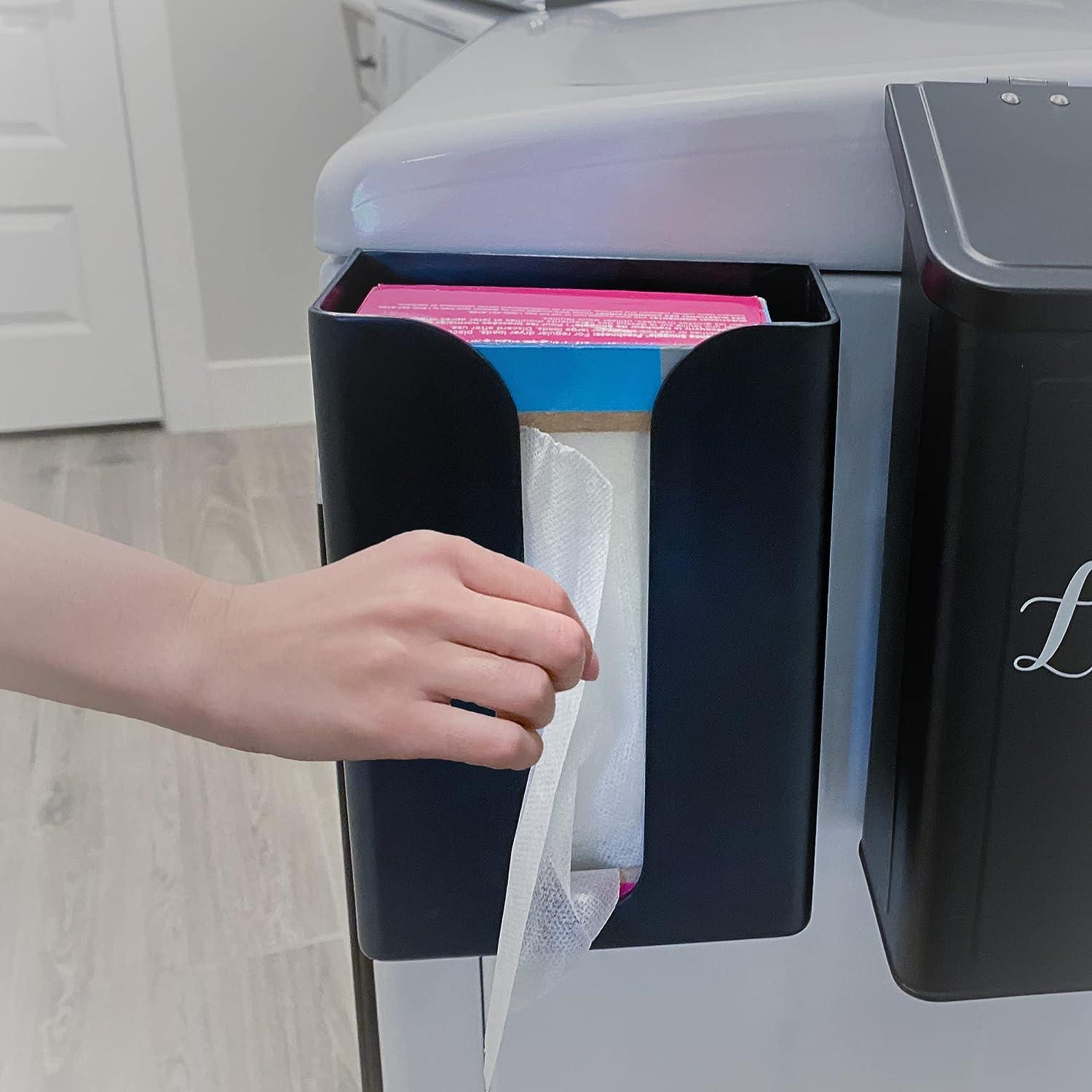 Dryer Sheet Holder Fabric Softener Sheet Dispenser Storage