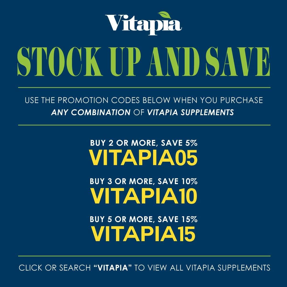 Vitapia Artichoke Leaf 1000mg(10000mg) per Serving 101 Extract 60