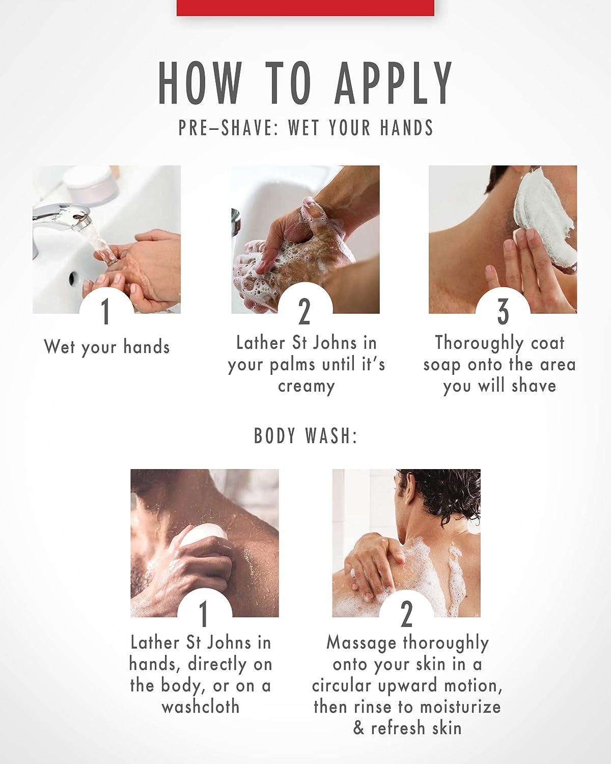 St. John Bay Rum Soap Bar USA Made Triplemilled Mens Soap Bar