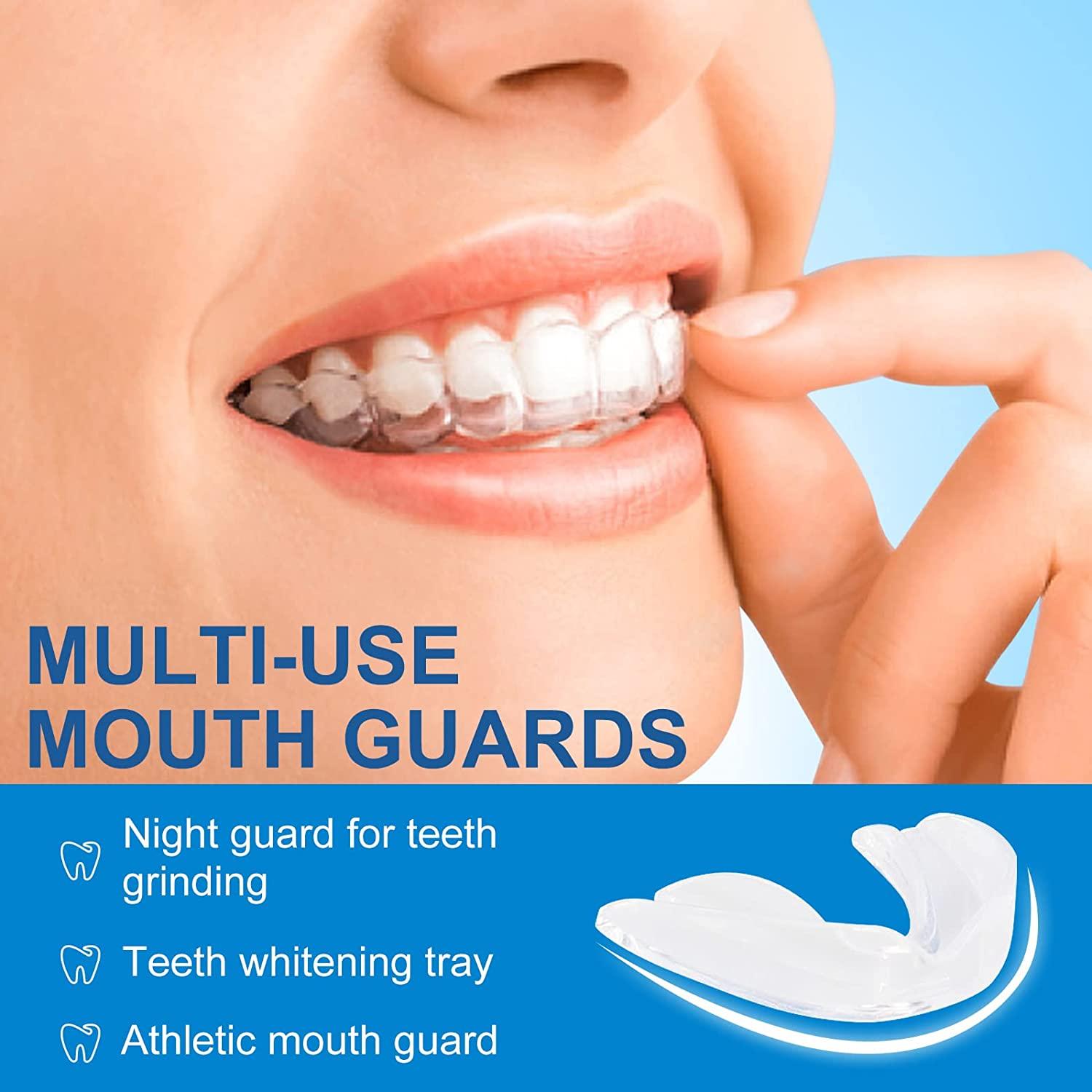 Moldable Dental Guard with a Tray, Stops Bruxism, Eliminates Teeth