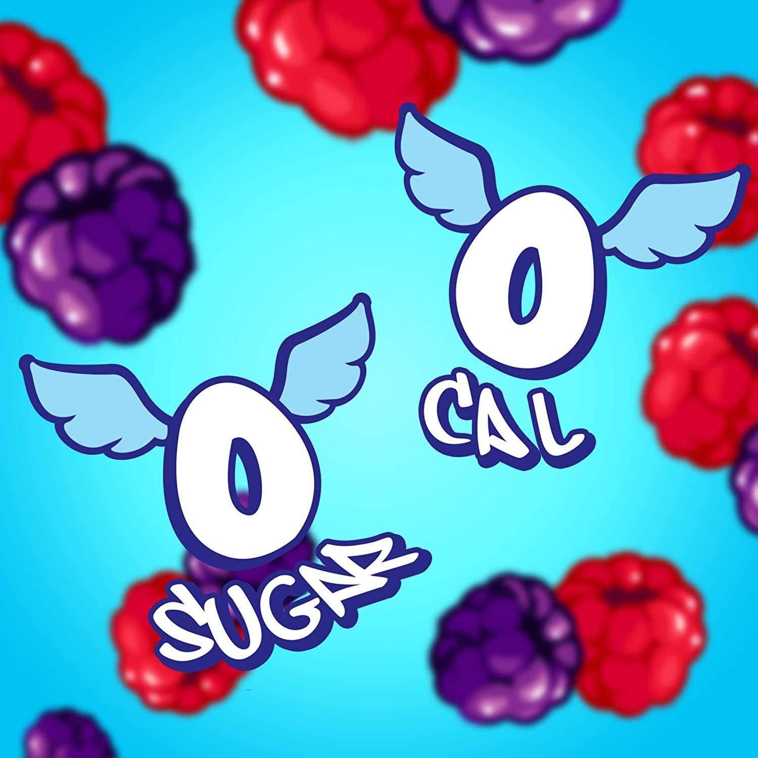 Splash Blast, Wild Berry Flavored Water, Zero Sugar, with Electrolytes