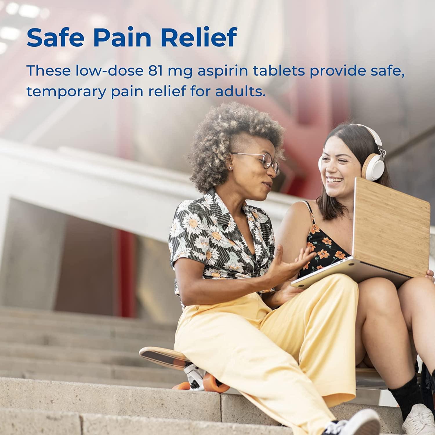 Rite Aid Aspirin Enteric Tablets, 81 mg Aspirin 500 Count Low Dose