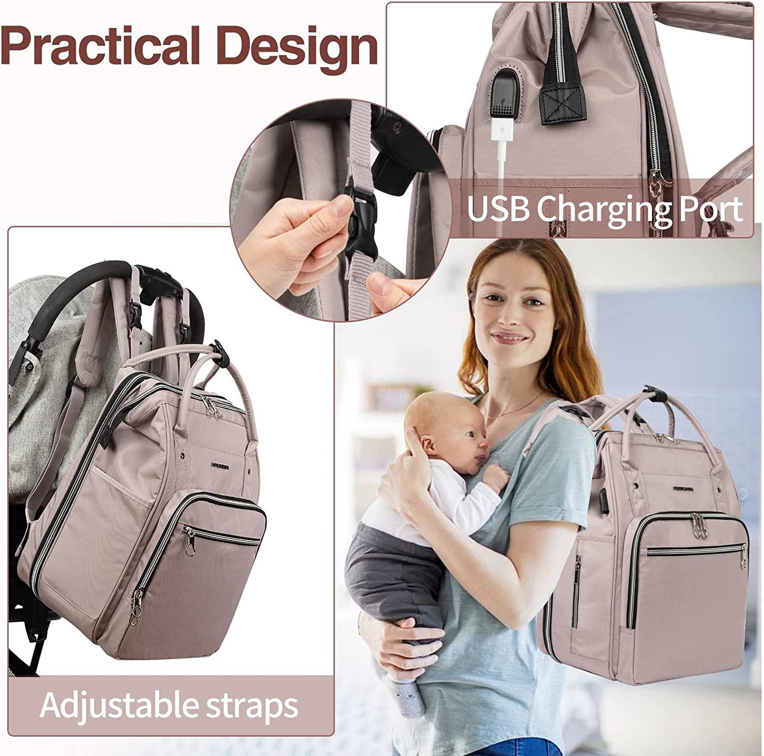 Kroser Laptop Backpack Travel Bag Large Fits 17.3 Screen Gray Padded | eBay